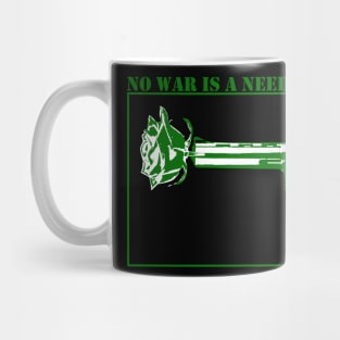 No war is a need - Green Mug